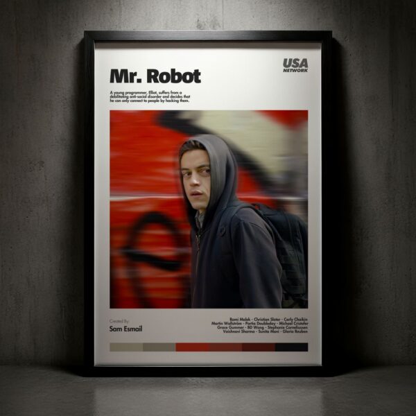 Cuadro Mr. Robot Modelo 08