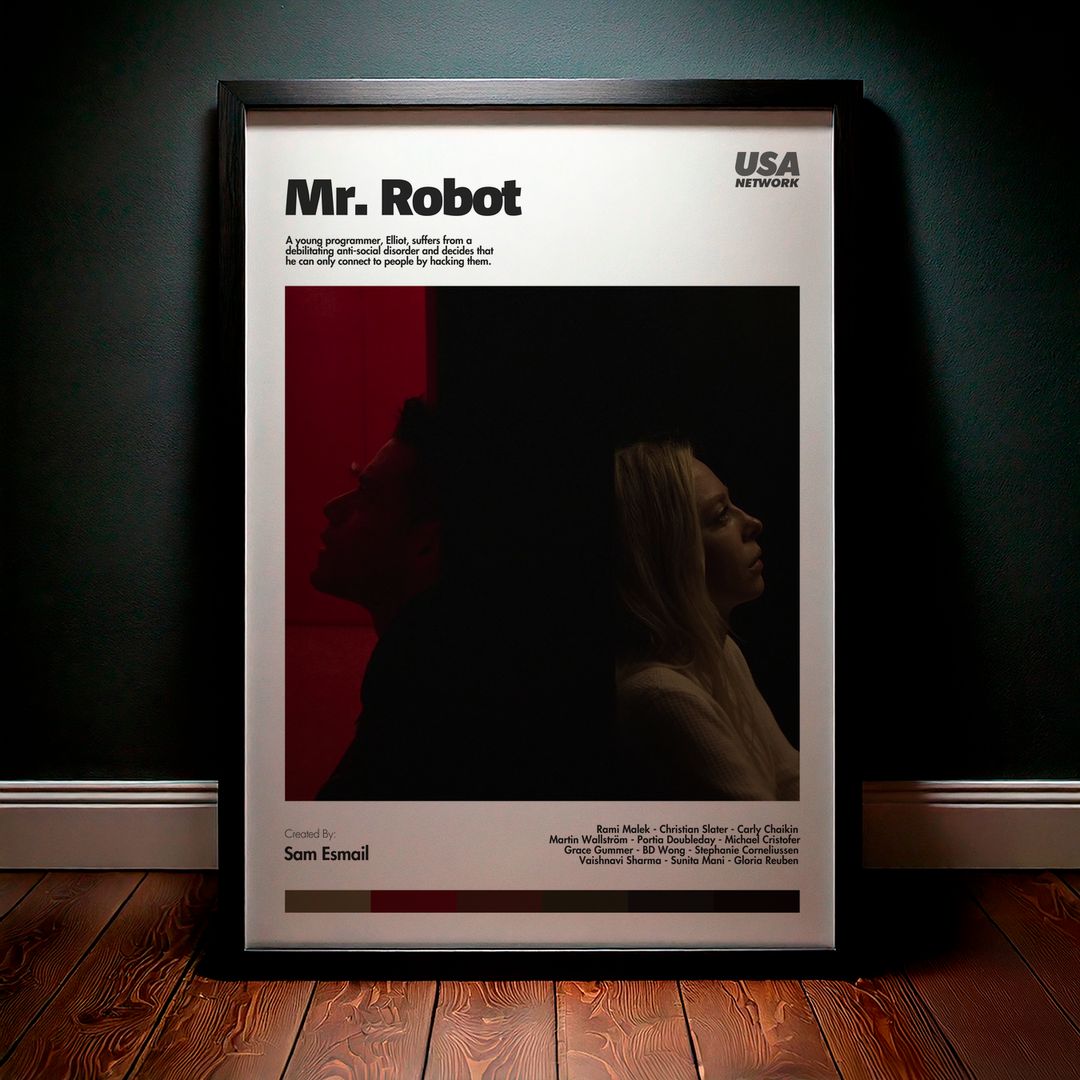 Cuadro Mr. Robot Modelo 03