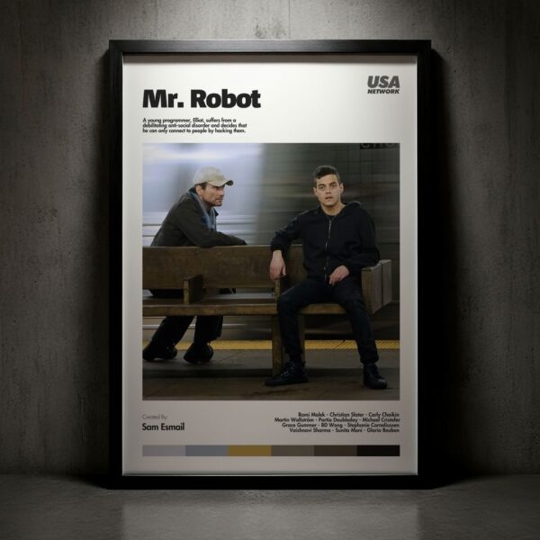 Cuadro Mr. Robot Modelo 12