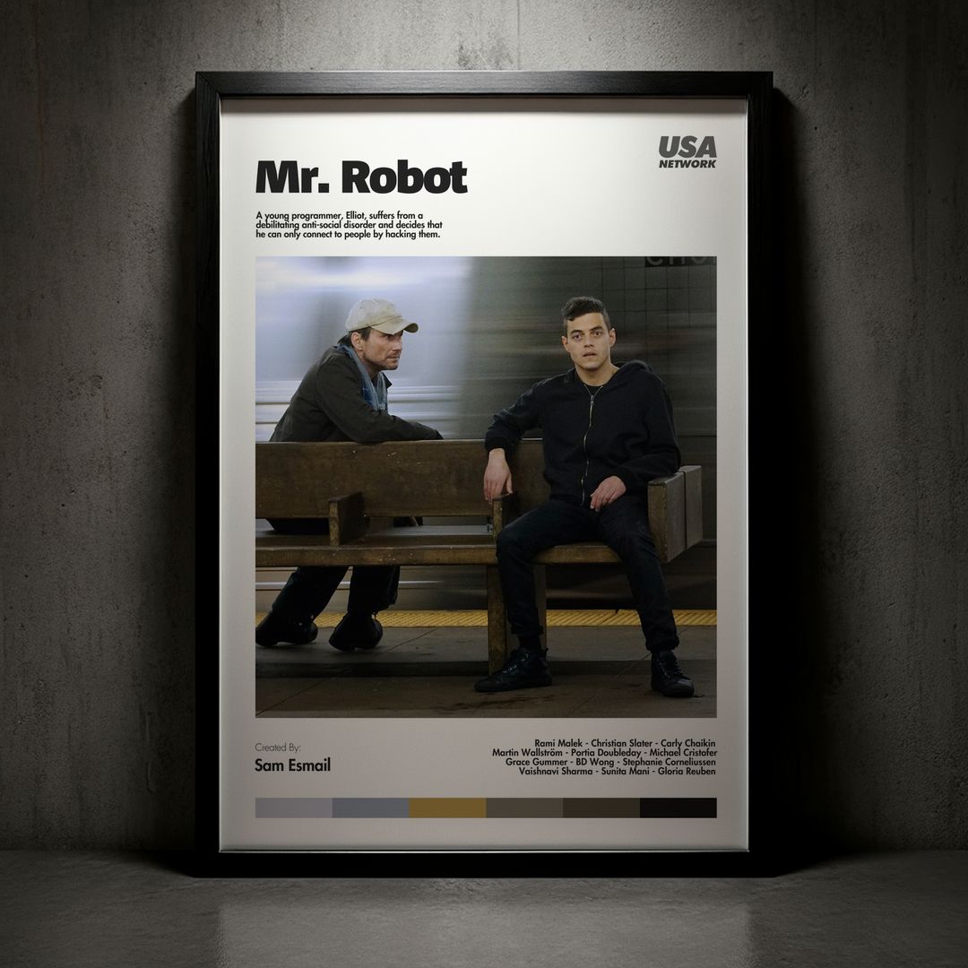 Cuadro Mr. Robot Modelo 12