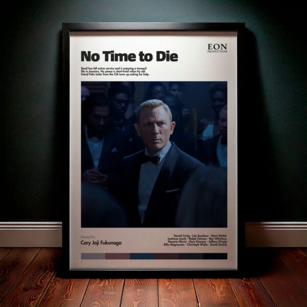 Cuadro No Time to Die (Sin tiempo para morir) Modelo 02