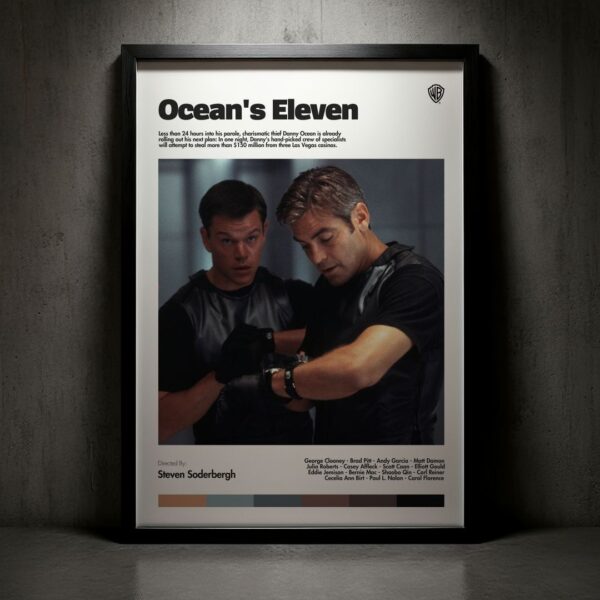 Cuadro Ocean's Eleven (La Gran Estafa) Modelo 02