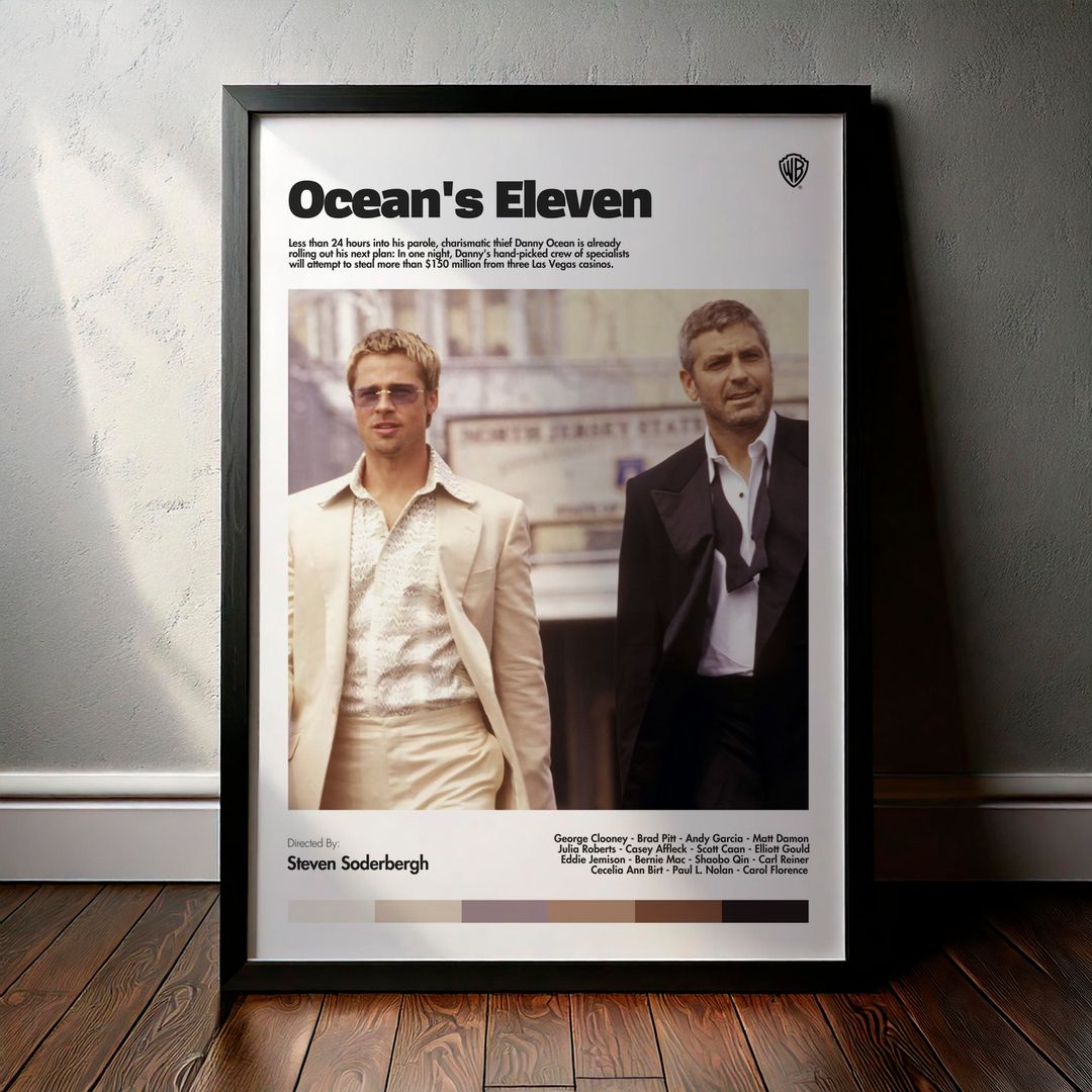Cuadro Ocean's Eleven (La Gran Estafa) Modelo 01