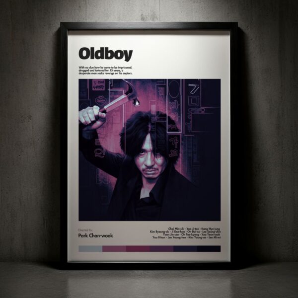 Cuadro Oldboy (Oldboy: Cinco días para vengarse) Modelo 03