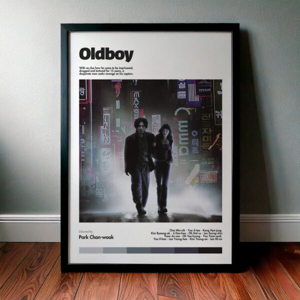 Cuadro Oldboy (Oldboy: Cinco días para vengarse) Modelo 04