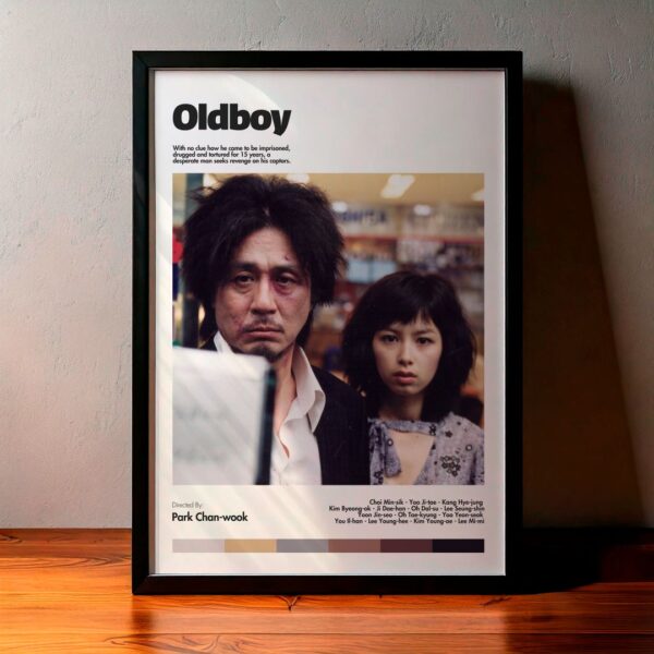 Cuadro Oldboy (Oldboy: Cinco días para vengarse) Modelo 01