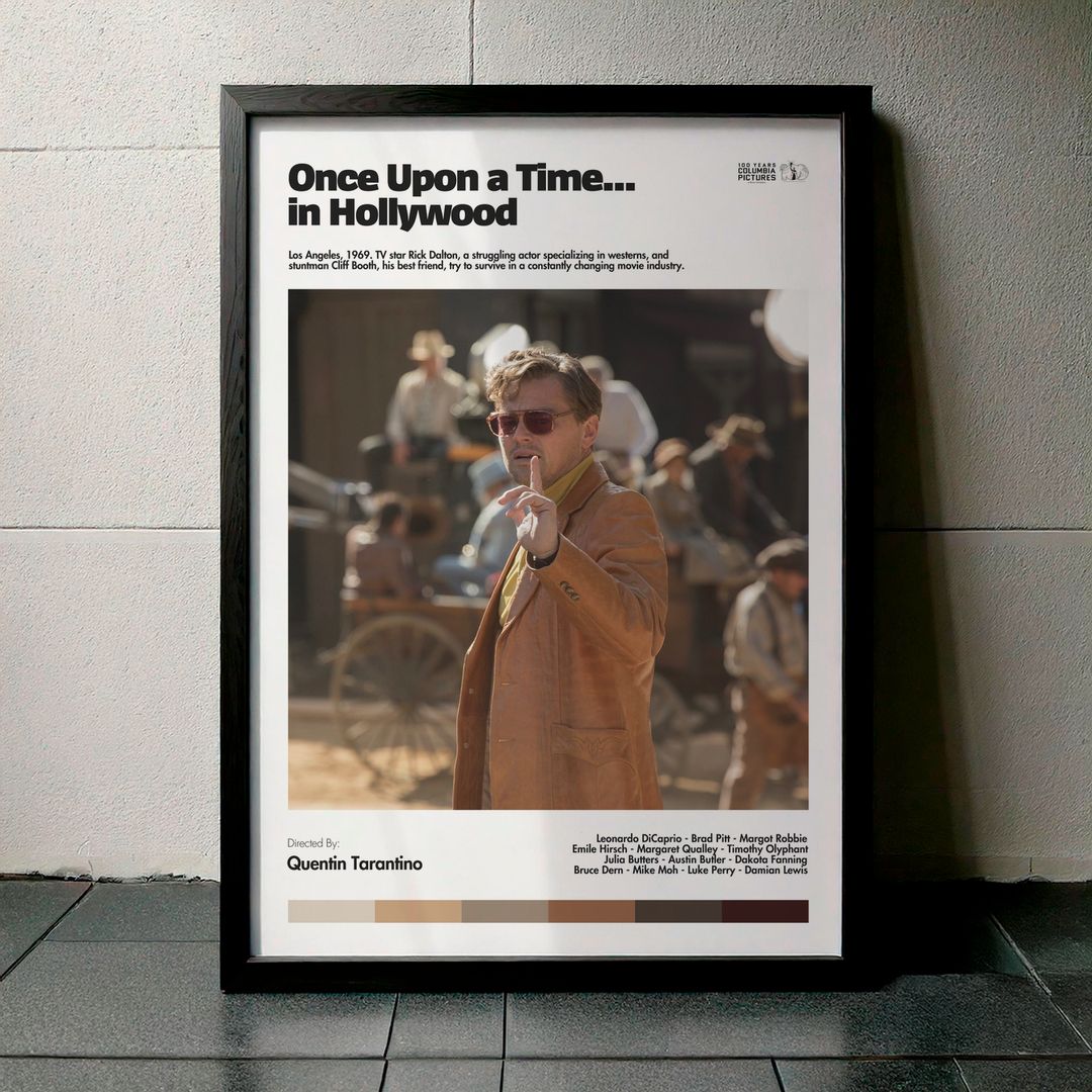 Cuadro Once Upon a Time... in Hollywood (Había una vez en Hollywood) Modelo 07
