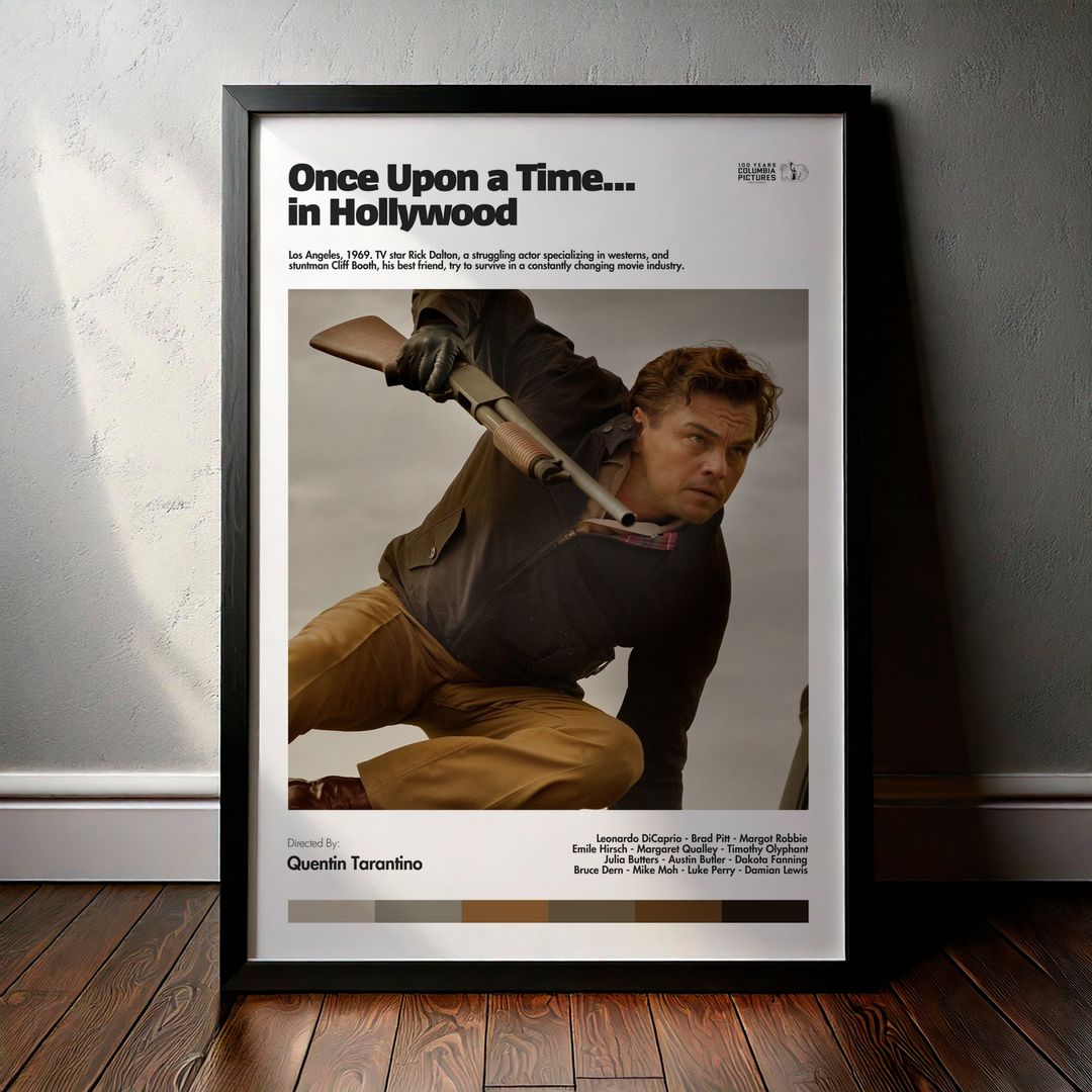 Cuadro Once Upon a Time... in Hollywood (Había una vez en Hollywood) Modelo 08