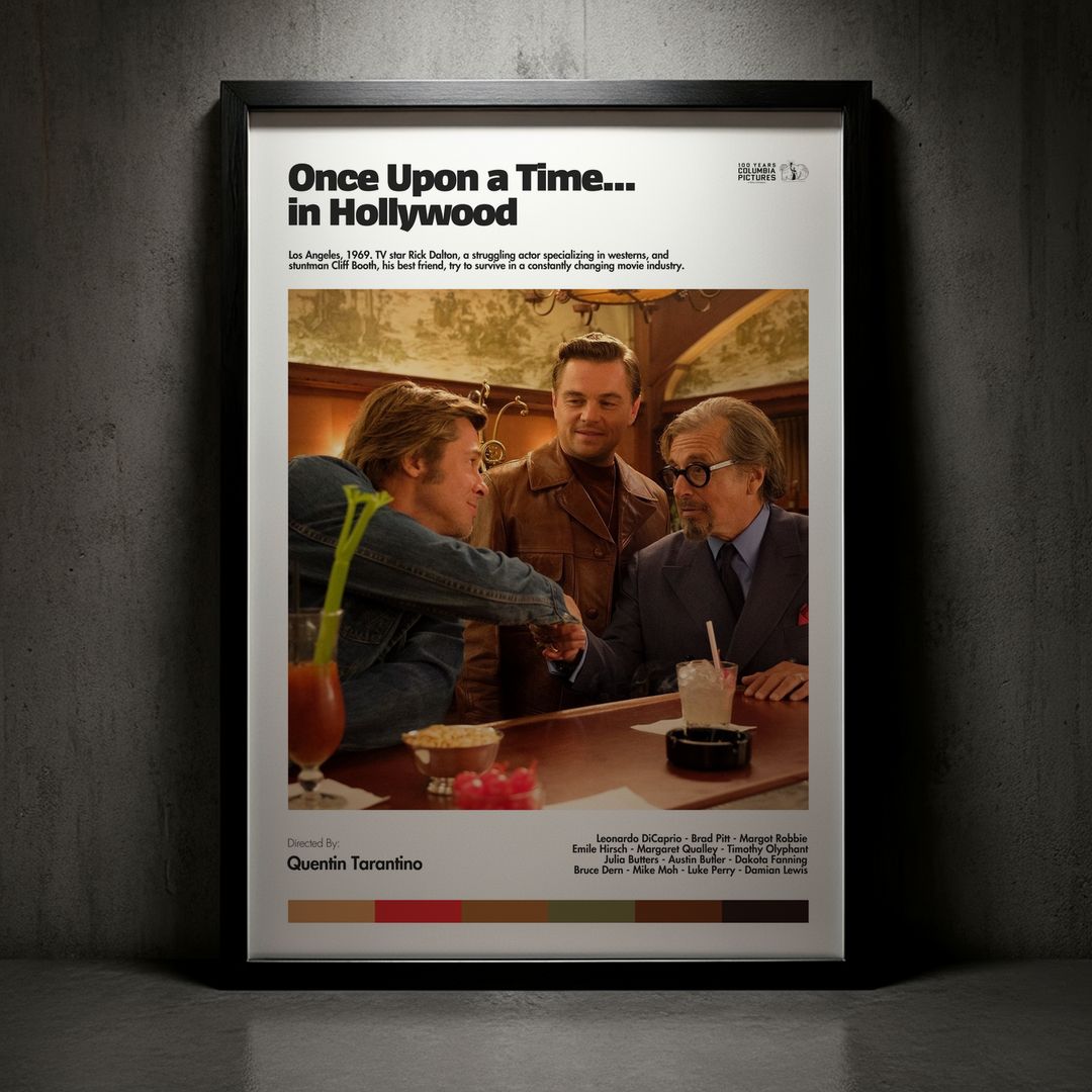 Cuadro Once Upon a Time... in Hollywood (Había una vez en Hollywood) Modelo 10