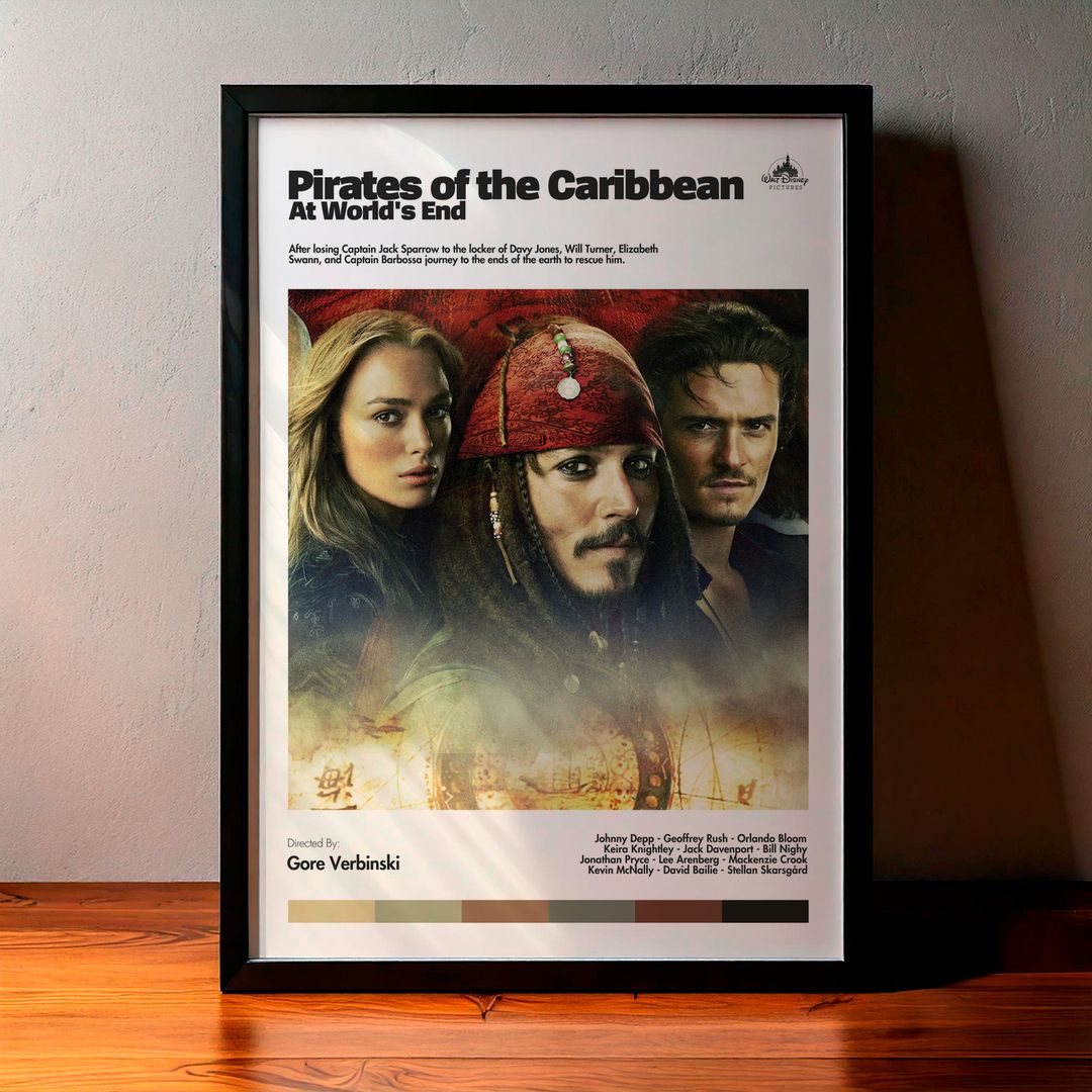 Cuadro Pirates of the Caribbean: At World's End (Piratas del Caribe 3: En el Fin del Mundo) Modelo 03