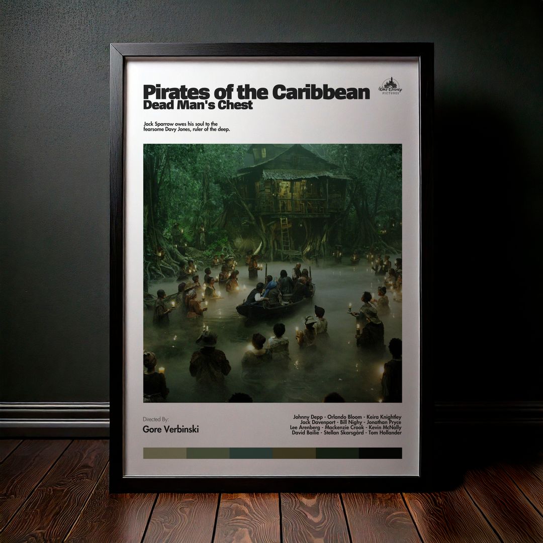Cuadro Pirates of the Caribbean: Dead Man's Chest (Piratas del Caribe 2: El Cofre de la Muerte) Modelo 07