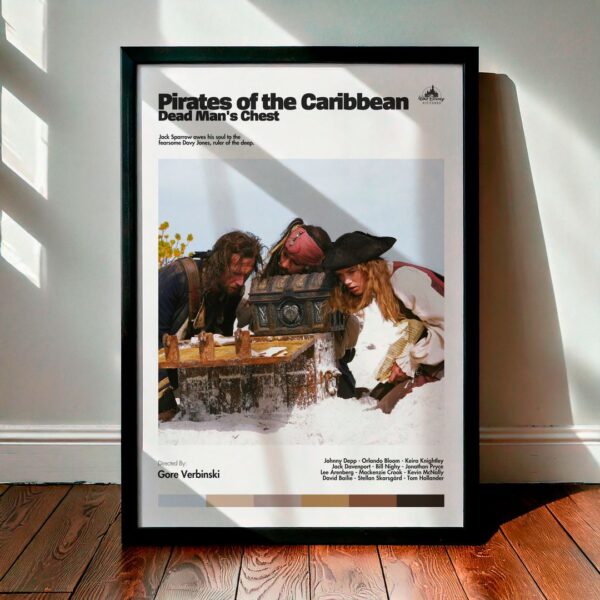 Cuadro Pirates of the Caribbean: Dead Man's Chest (Piratas del Caribe 2: El Cofre de la Muerte) Modelo 08