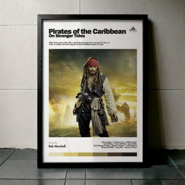 Cuadro Pirates of the Caribbean: On Stranger Tides (Piratas del Caribe 4: Navegando Aguas Misteriosas) Modelo 03