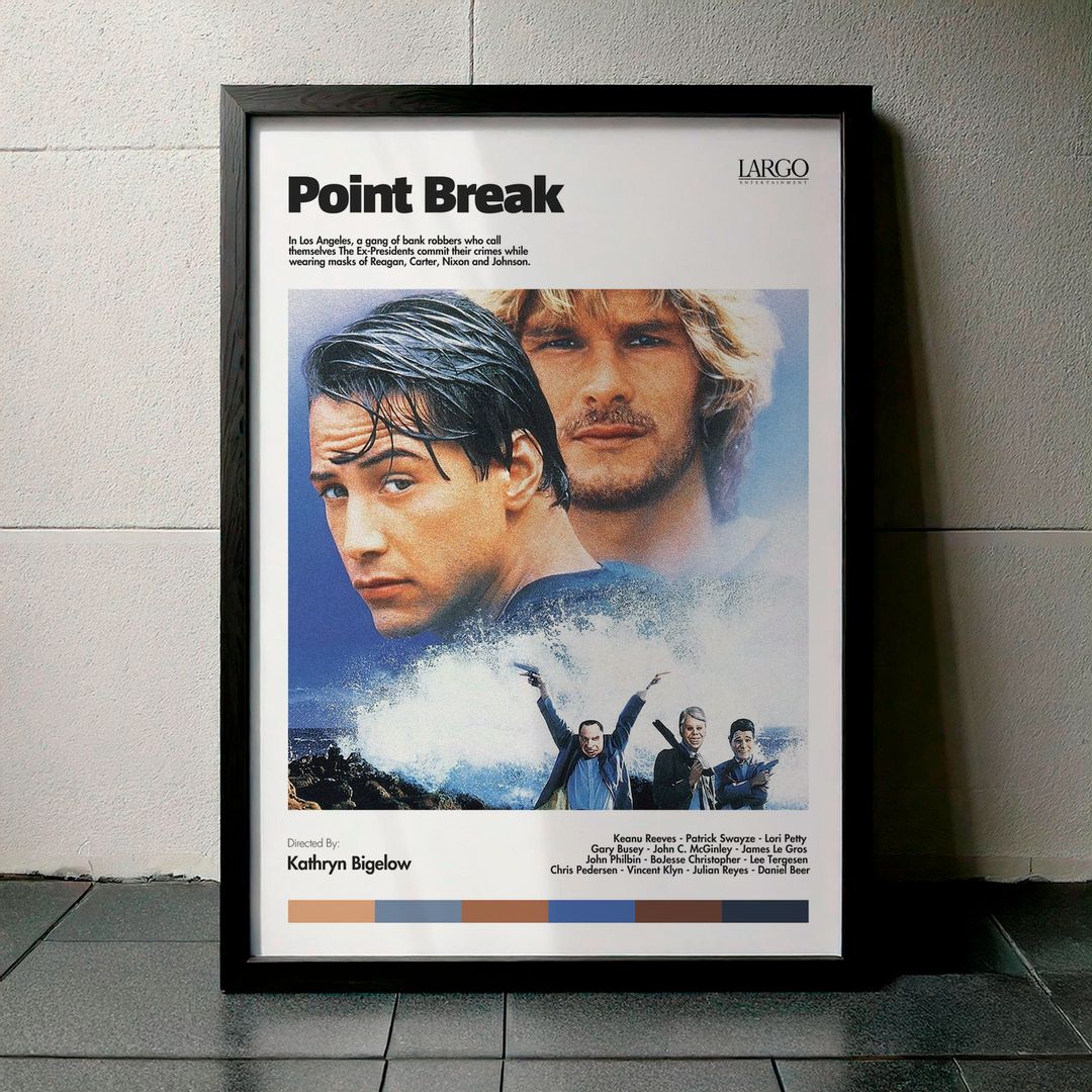 Cuadro Point Break (Punto de Quiebre) Modelo 01