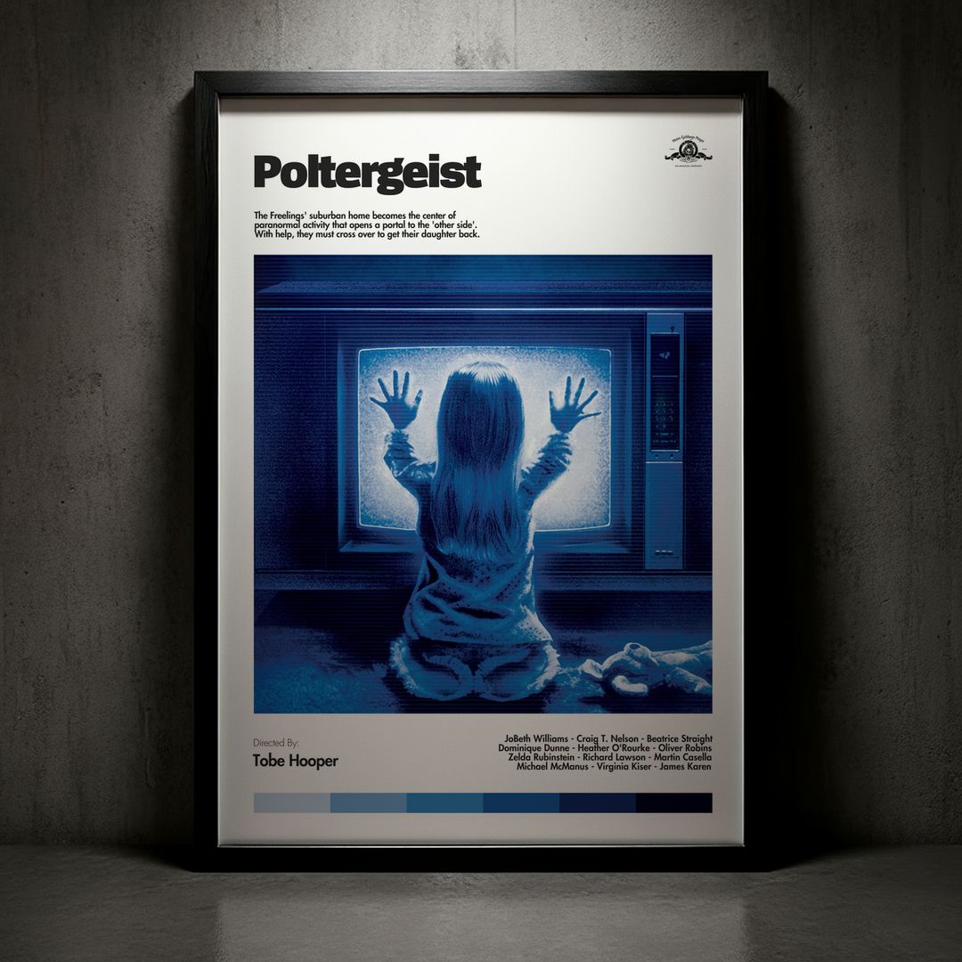 Cuadro Poltergeist (Juegos diabólicos) Modelo 01