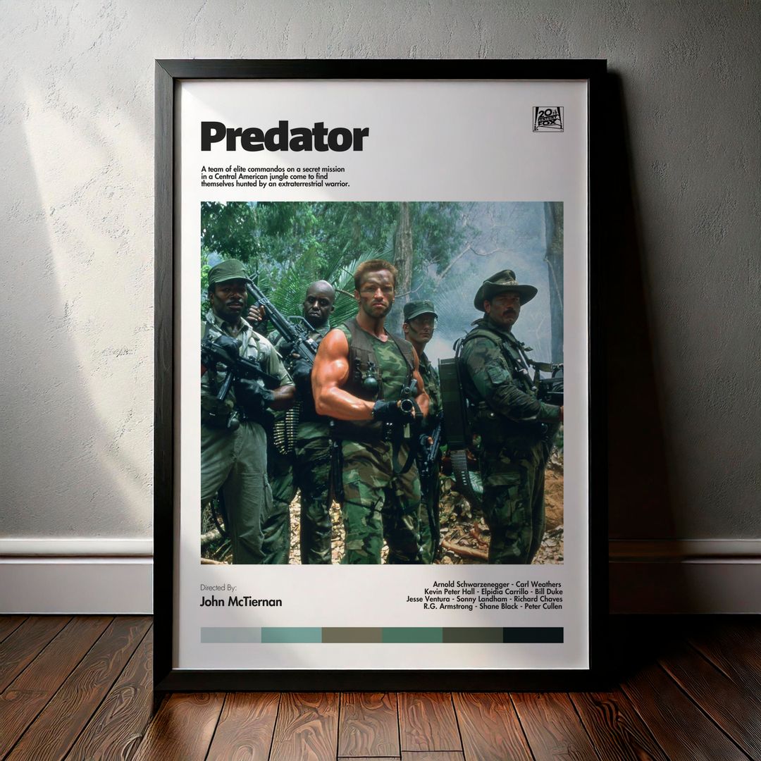 Cuadro Predator (Depredador) Modelo 02