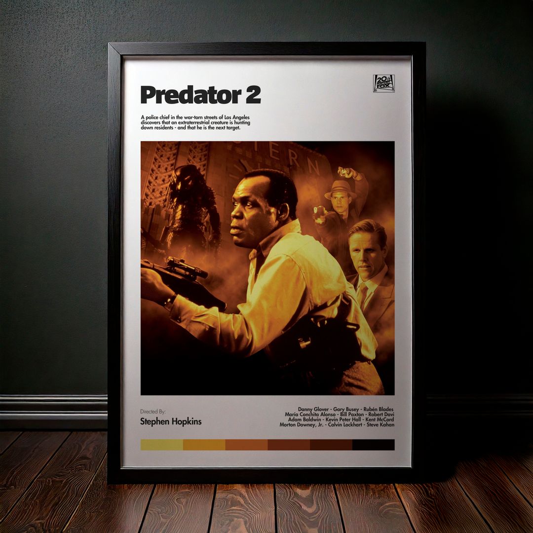 Cuadro Predator 2 (Depredador 2) Modelo 03