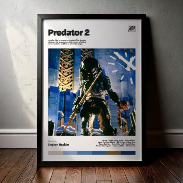 Cuadro Predator 2 (Depredador 2) Modelo 04