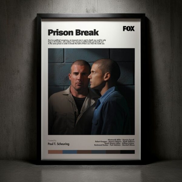 Cuadro Prison Break Modelo 03