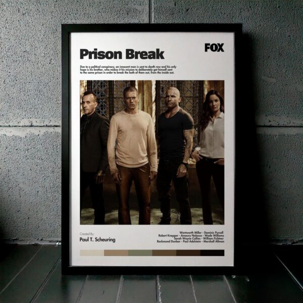 Cuadro Prison Break Modelo 04