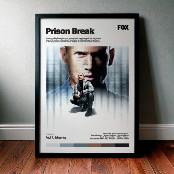 Cuadro Prison Break Modelo 02