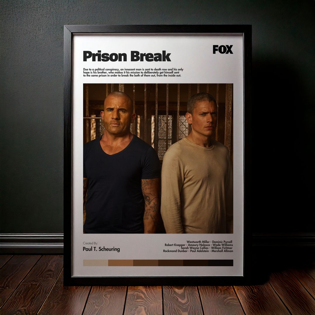 Cuadro Prison Break Modelo 06