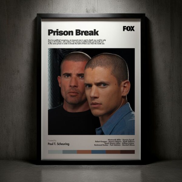 Cuadro Prison Break Modelo 08