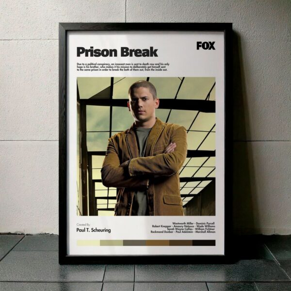 Cuadro Prison Break Modelo 09