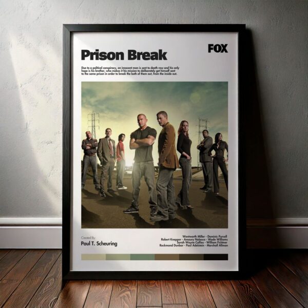 Cuadro Prison Break Modelo 01
