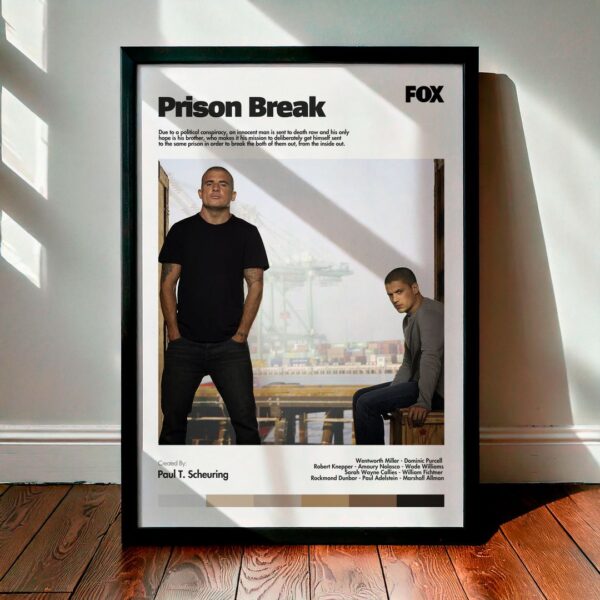 Cuadro Prison Break Modelo 10