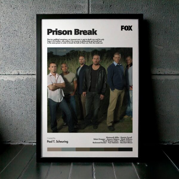 Cuadro Prison Break Modelo 11