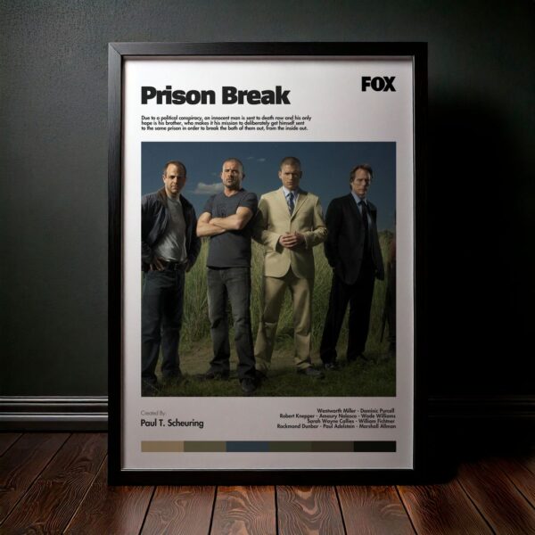 Cuadro Prison Break Modelo 12