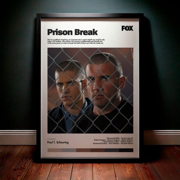 Cuadro Prison Break Modelo 13