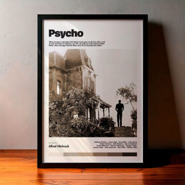 Cuadro Psycho (Psicosis) Modelo 01