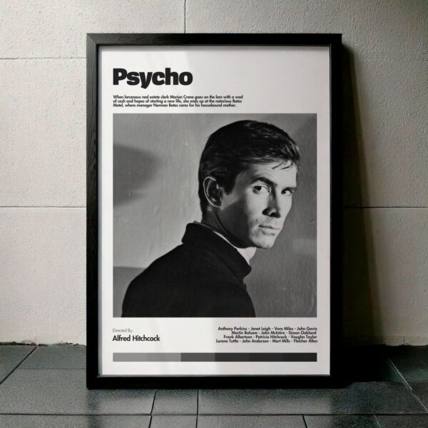 Cuadro Psycho (Psicosis) Modelo 02