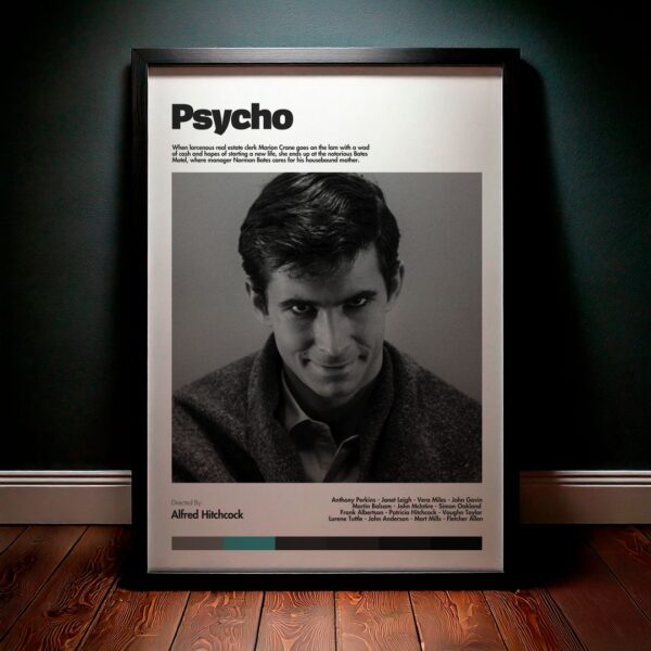 Cuadro Psycho (Psicosis) Modelo 03