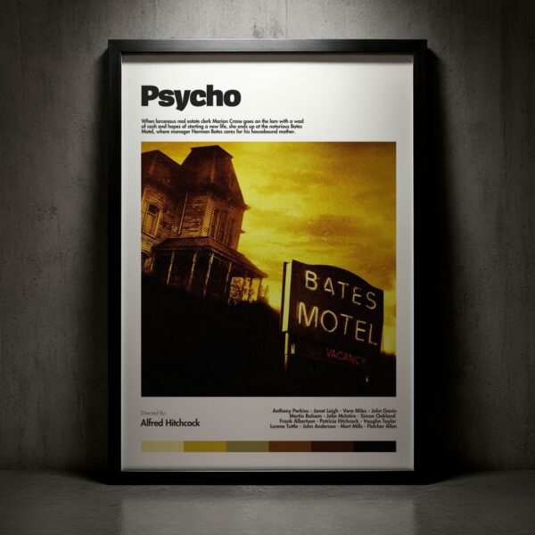 Cuadro Psycho (Psicosis) Modelo 04