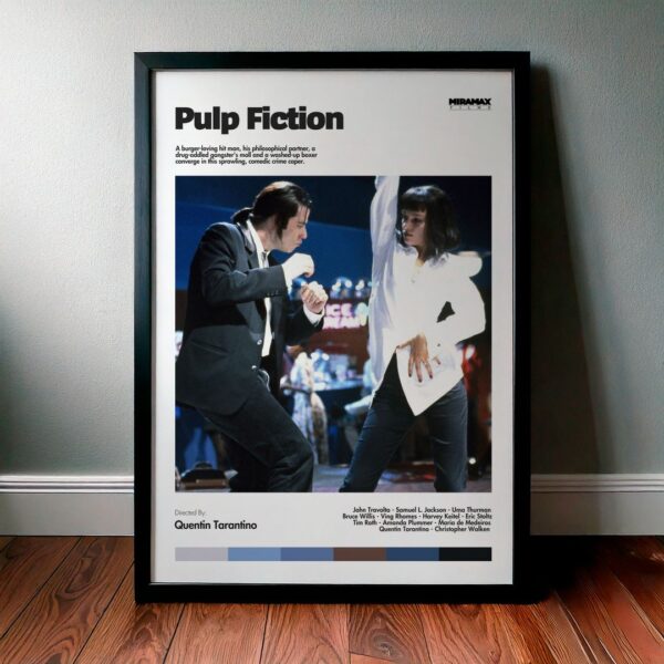 Cuadro Pulp Fiction (Tiempos Violentos) Modelo 02