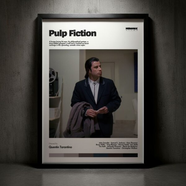 Cuadro Pulp Fiction (Tiempos Violentos) Modelo 03