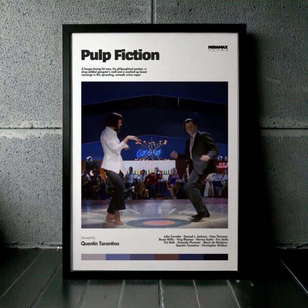 Cuadro Pulp Fiction (Tiempos Violentos) Modelo 01