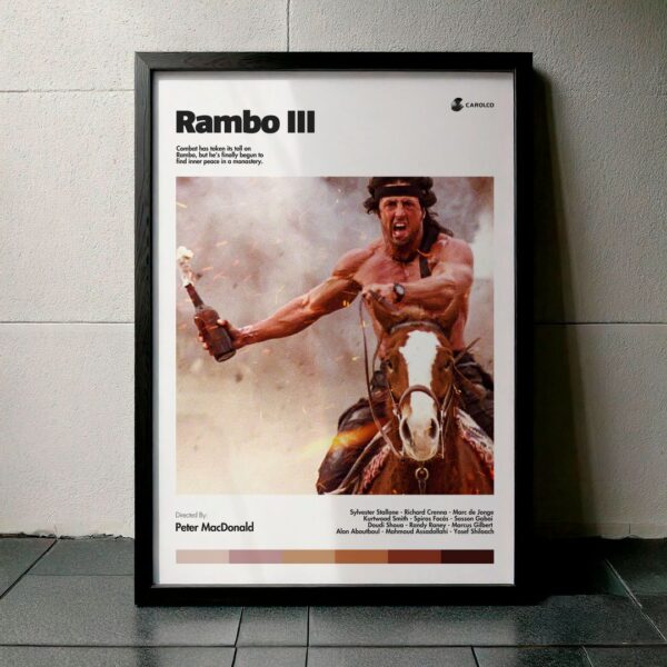Cuadro Rambo III Modelo 03