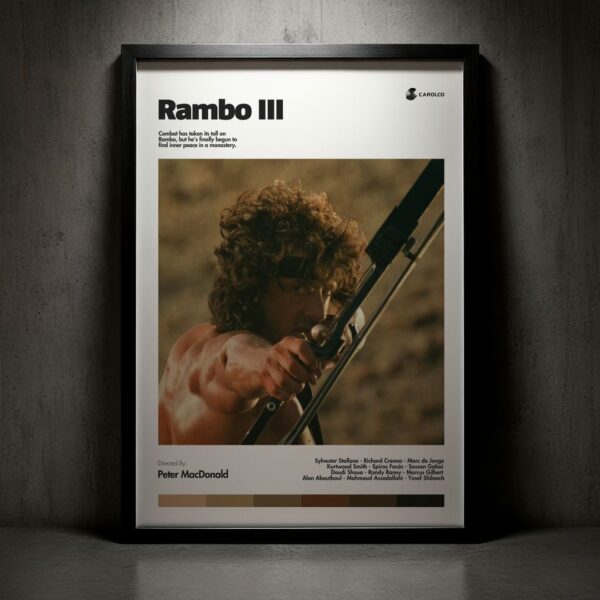 Cuadro Rambo III Modelo 04