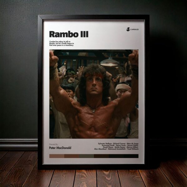 Cuadro Rambo III Modelo 06