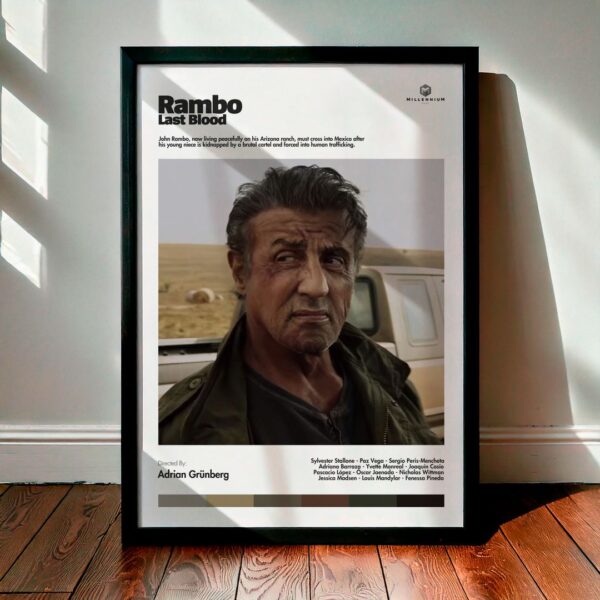 Cuadro Rambo: Last Blood Modelo 04
