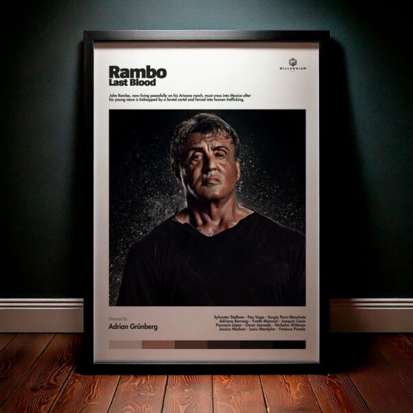 Cuadro Rambo: Last Blood Modelo 05