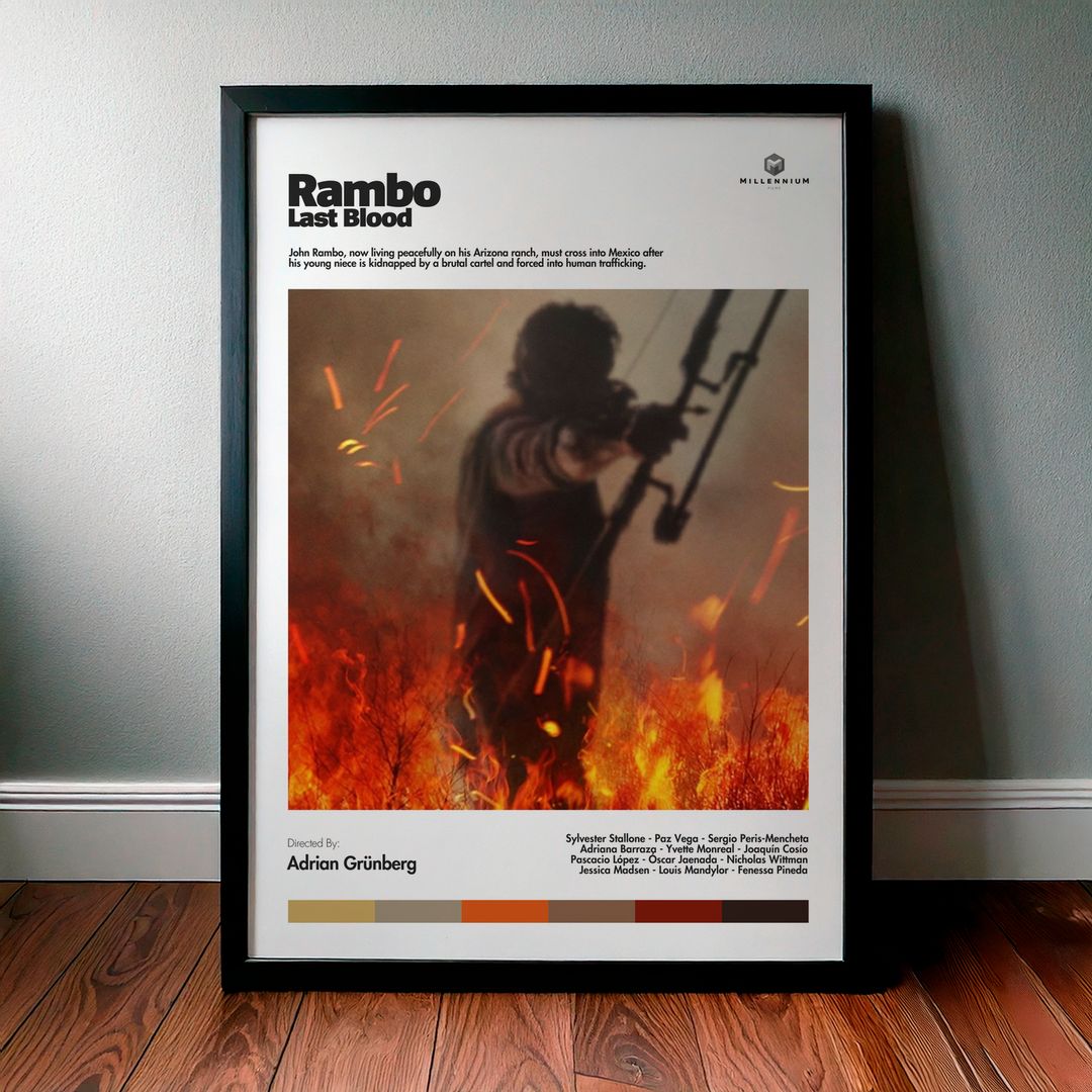 Cuadro Rambo: Last Blood Modelo 06