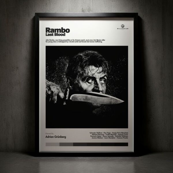 Cuadro Rambo: Last Blood Modelo 07
