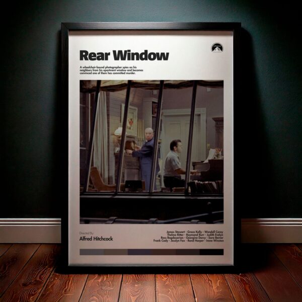 Cuadro Rear Window (La Ventana Indiscreta) Modelo 01