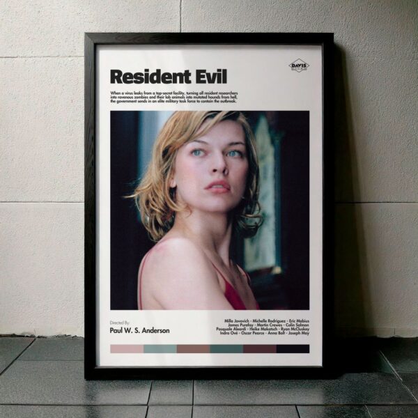 Cuadro Resident Evil (Resident Evil: El Huésped Maldito) Modelo 04