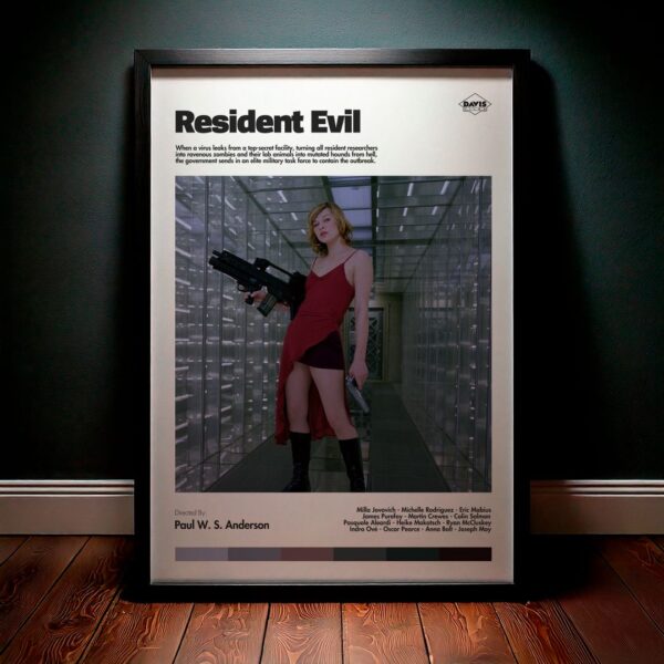 Cuadro Resident Evil (Resident Evil: El Huésped Maldito) Modelo 05